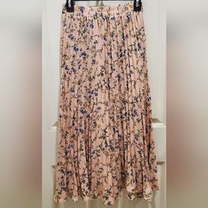 Brickyard Buffalo Pleated Floral Skirt - Size S